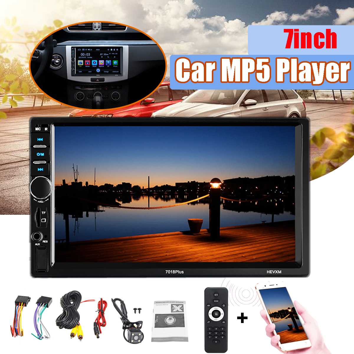 2 Din Auto Radio 7 "Hd Auto Radio Multimedia Spele... – Vicedeal