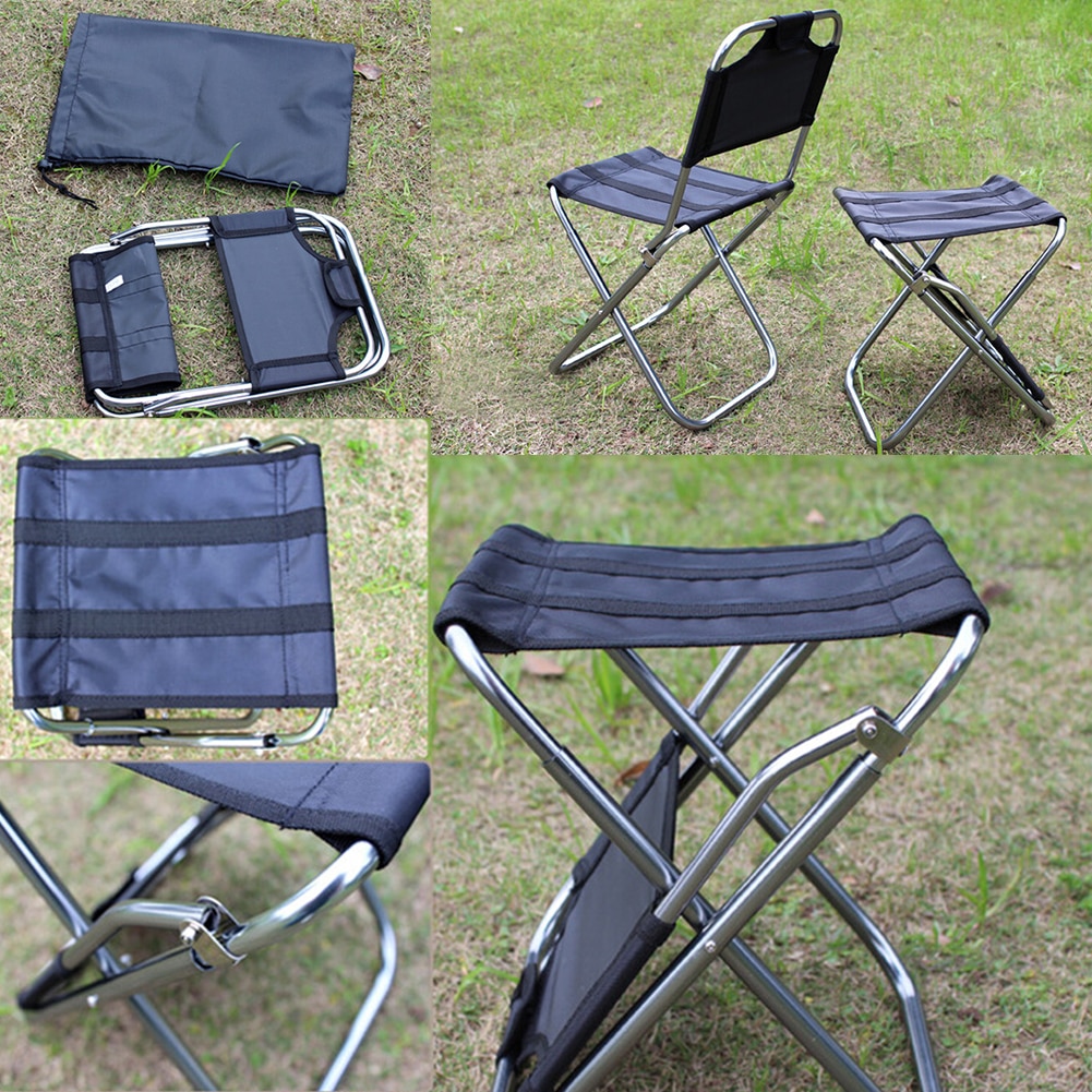 Lichtgewicht Opvouwbare Strandstoel Outdoor Draagbare Camping Stoel Voor Wandelen Vissen Picknick Barbecue Vocation Casual Tuin Stoelen