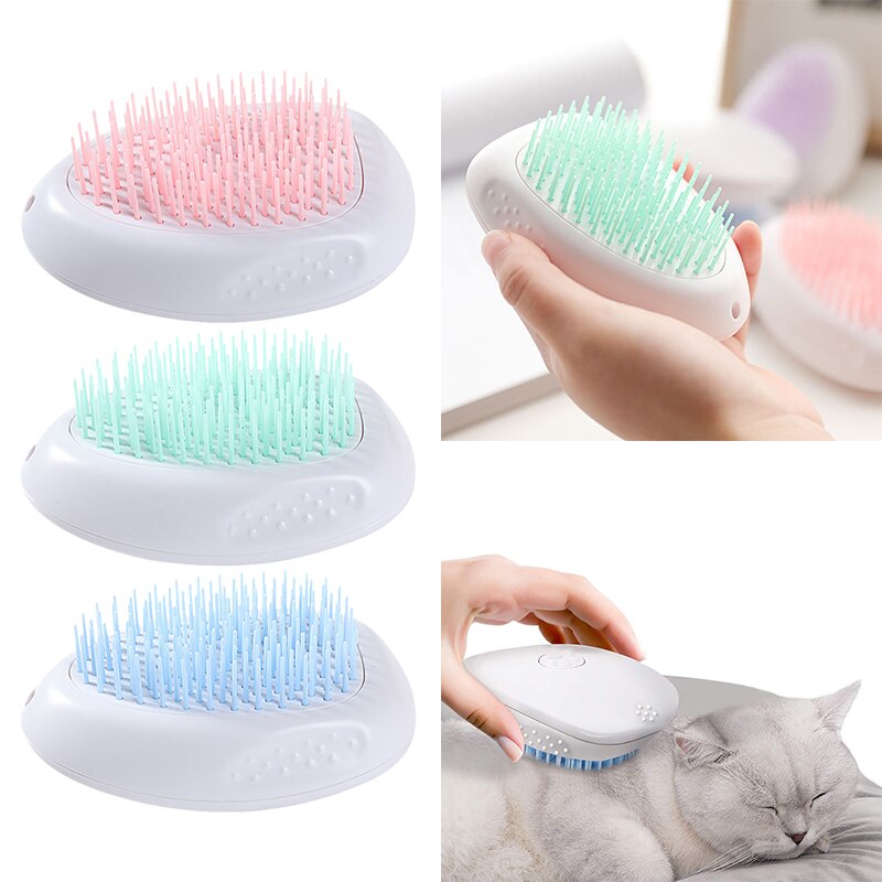 Dog hair brush cat hair pet grooming comb pet comb, washable beauty massage bath brush (Long hair and short hair)