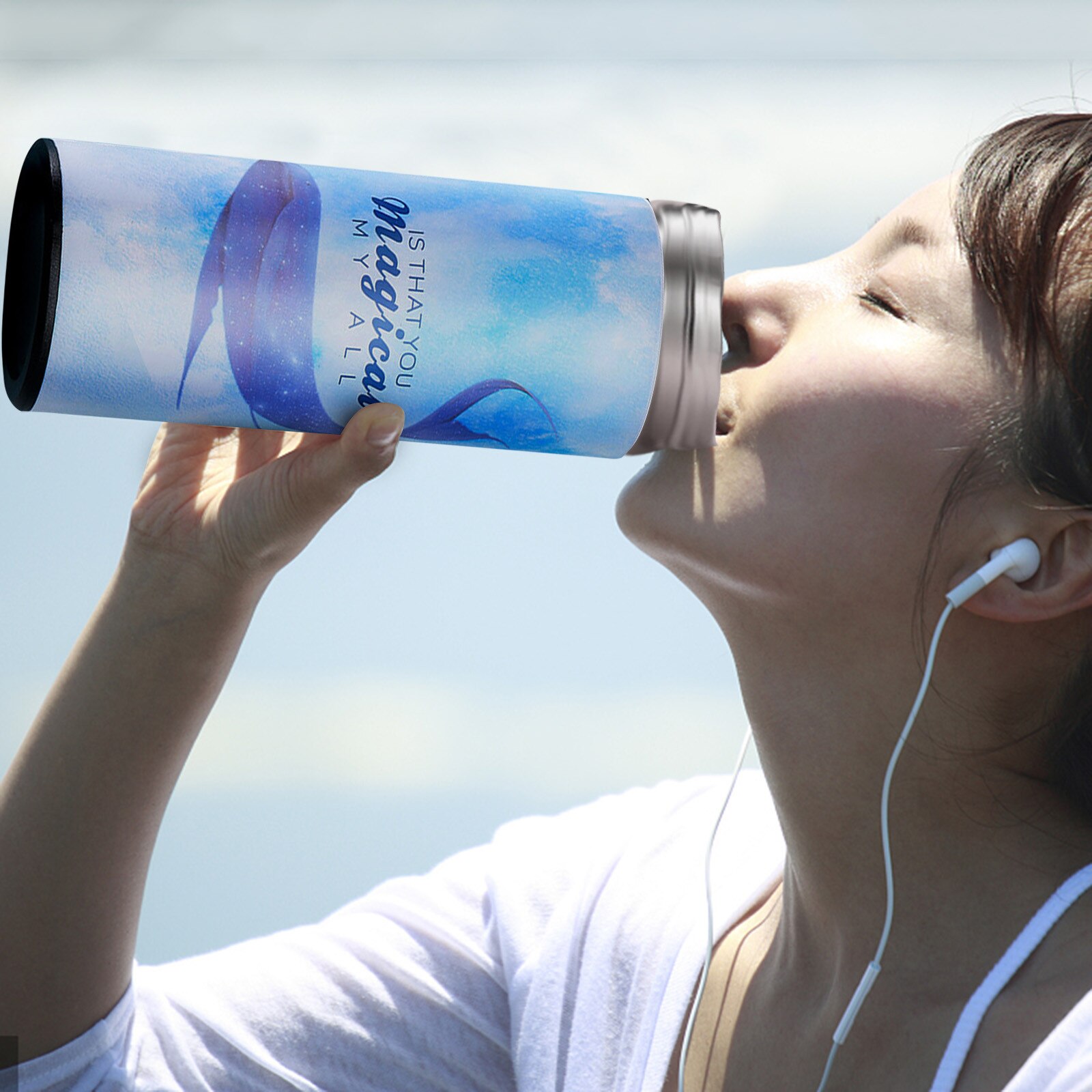 Quatro copos bebendo cor de aço inoxidável garrafa vácuo chaleira inteligente tela lcd display temperatura ao ar livre casa unisex copos água