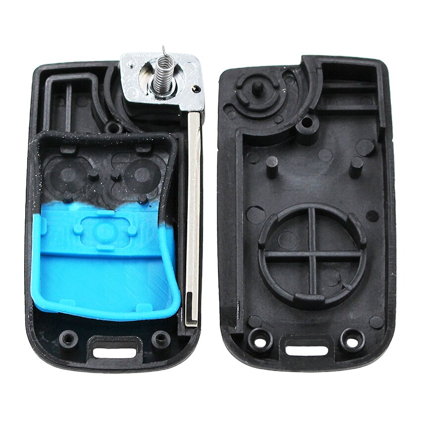 Coque de clé télécommande pliable modifiée à 2/3 boutons pour ford transit connect maverick non coupée  fo21  fo38 lames