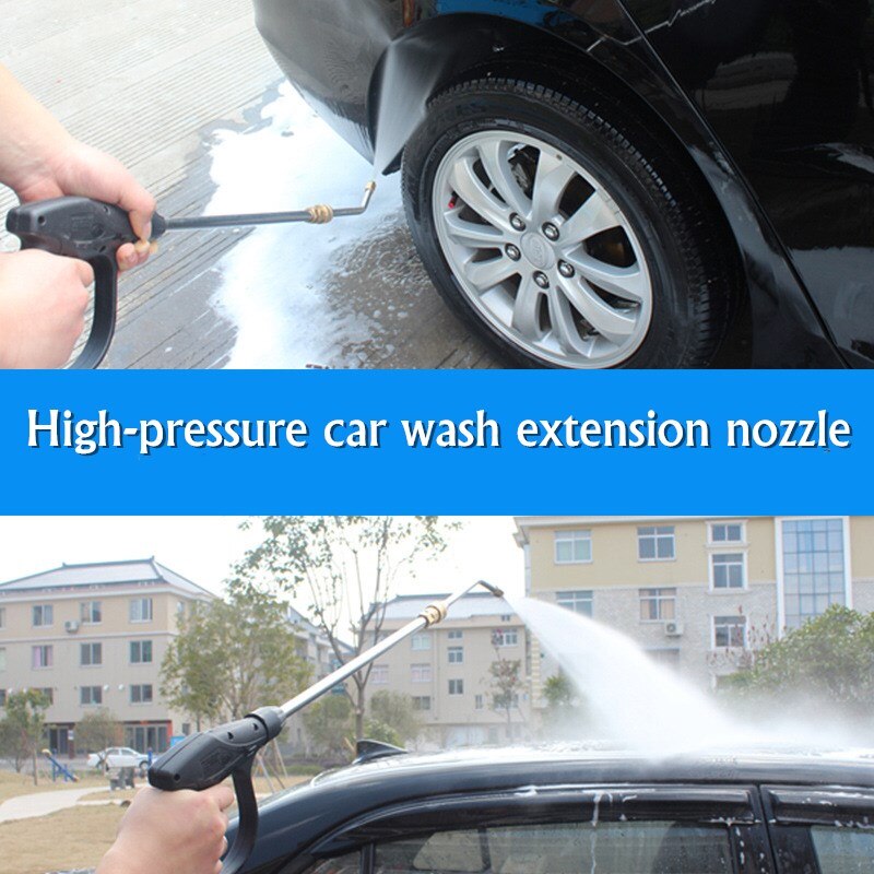 For G1/4 High Pressure Washer Spray Nozzle Attachment Extension Replacement Wand for power Spray Gun air-Conditioning Cleaning