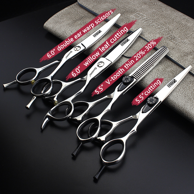 Neues Haarschnitt-Scheren-Set, professionelle Friseurschere, Friseur, hochwertiger Schönheitssalon, 5,5/6,0 Zoll Haarschneiden