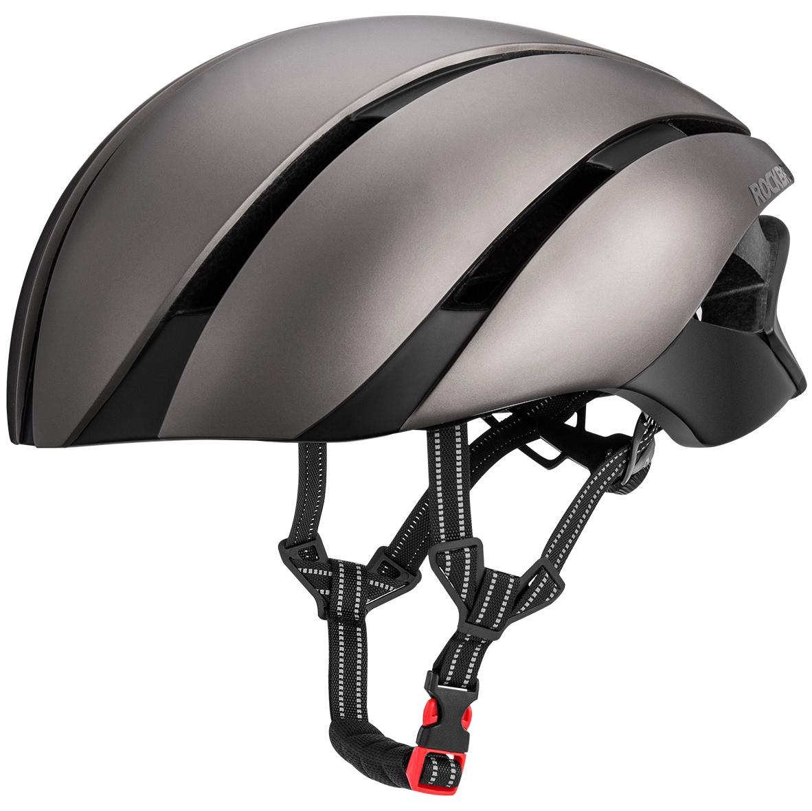 ROCKBROS Bicycle Helmet Ultralight Integrally-molded Breatheable Ventilation Aero Cycling Helmet Men Women MTB Road Bike Helmet: Brown