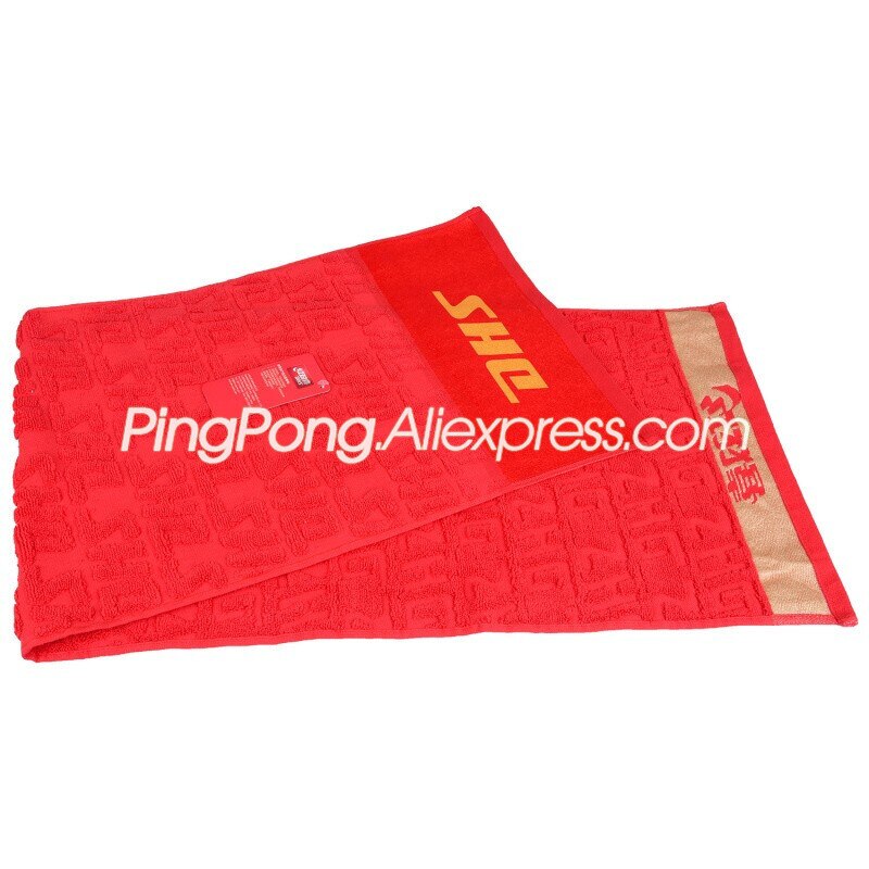 Original DHS Tischtennis Handtuch Große Größe 100% Baumwolle Sport Fitnessstudio Badminton Klingeln Pong Handtuch