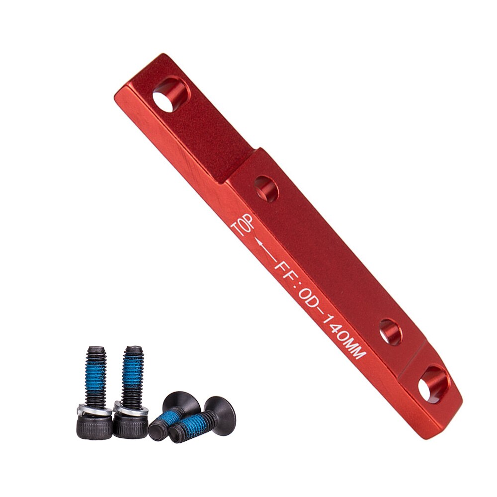 Ultralight Racefiets Schijfrem Platte Mount Adapter Fiets Schijfrem Adapter Legering Beugel Voor 140 160Mm Rotor Fietsen onderdelen