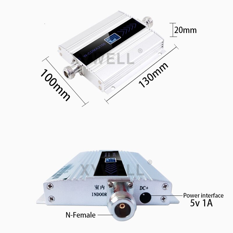 2100 amplificateur cellulaire 3g LTE Band1) UMTS 2100 MHz WCDMA 3G amplificateur de Signal Mobile 2100 GSM répéteur de Signal 3G amplificateur de Signal