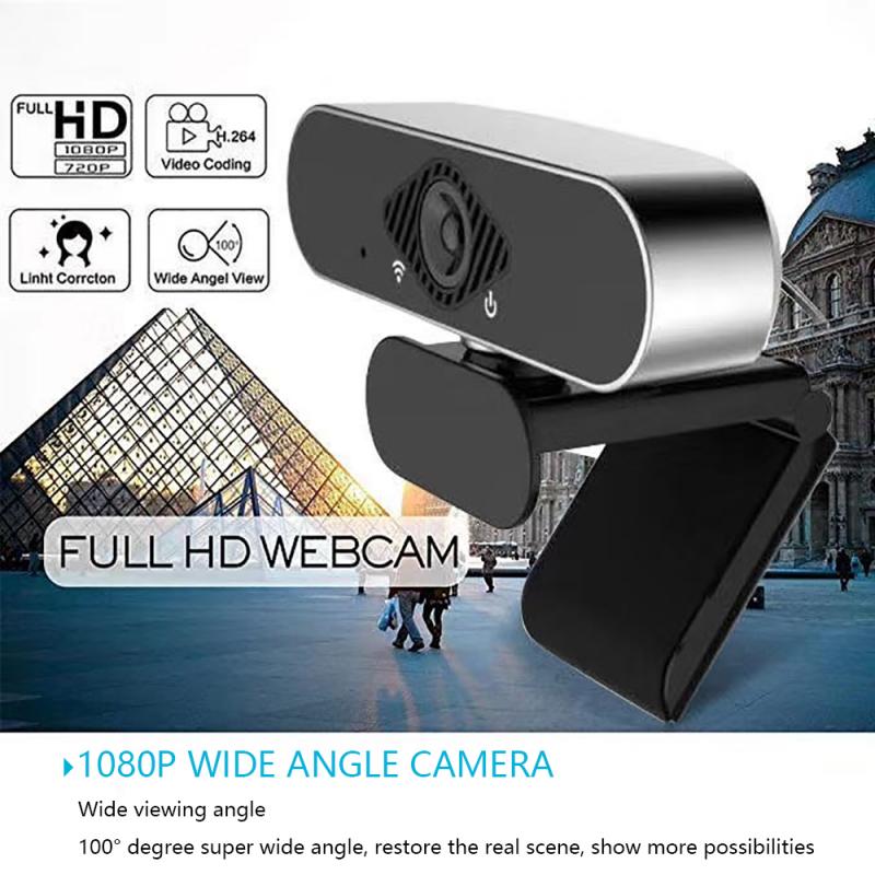 1080P Vaste Focus Hd Webcam Ingebouwde Microfoon High-End Video Call Camera Computer Randapparatuur Web Live camera Voor Pc Laptop