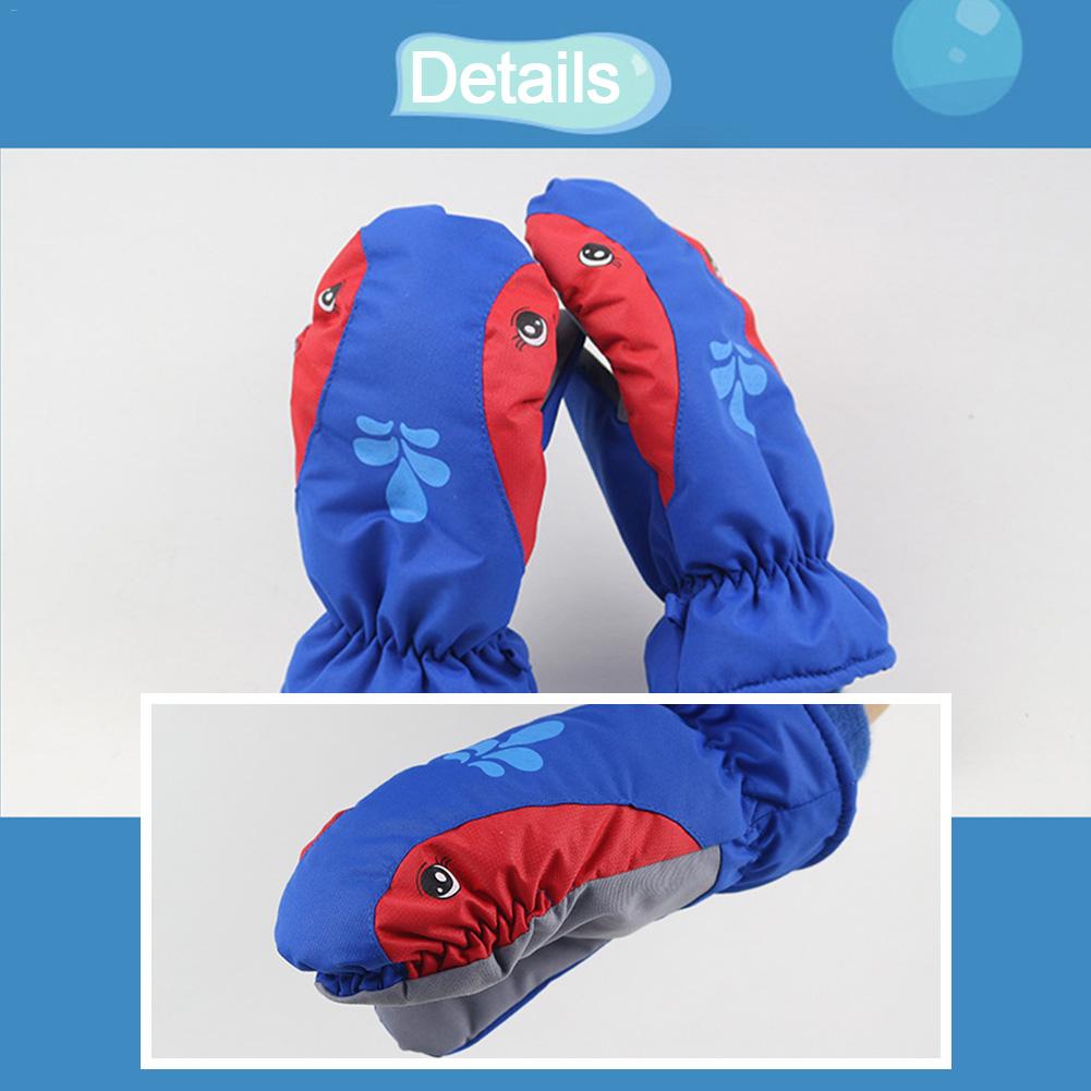 Verdikte Kids Outdoor Warme Ski Handschoenen Waterdicht Sneeuw Sport Snowboard Skiën Handschoenen Voor Kinderen Mitten