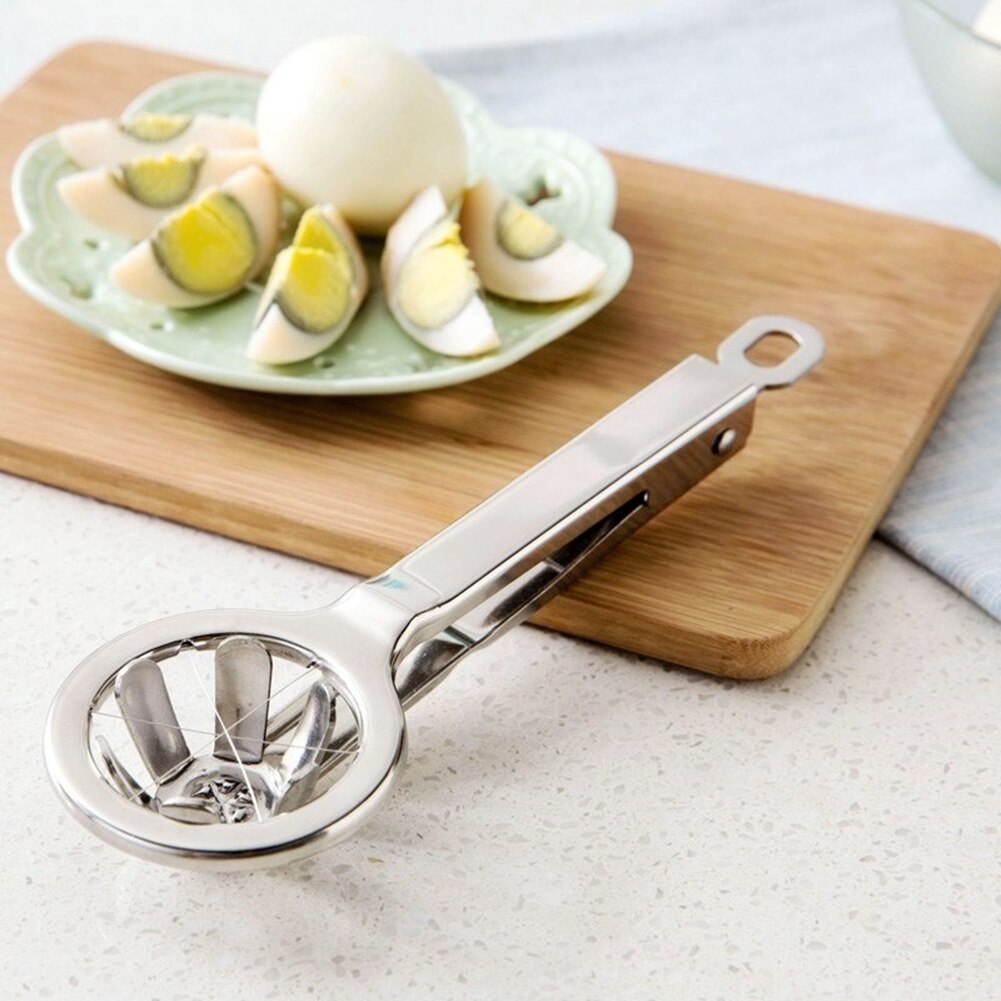 Rostfritt stål blomma mögel ägg skivare tomat cutter kök matlagning gadget
