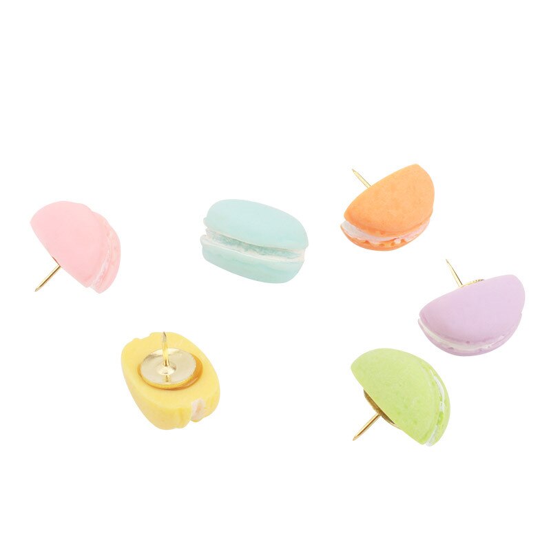 3 sztuk śliczne szpilki szpilka deser kreskówka pinezka stałe pinezki tablica ścienna paznokci Diy kreatywny szkoła akcesoria biurowe