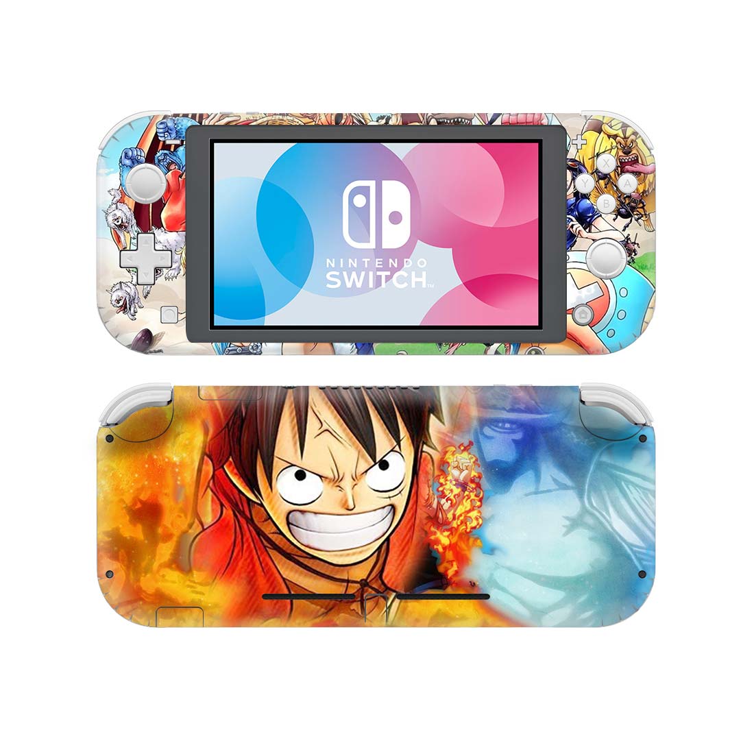 Adesivo Skin in vinile stile Luffy One Piece per Nintendo Switch Lite NSL pellicola protettiva Cover Skin 15 stili disponibili: Style 7