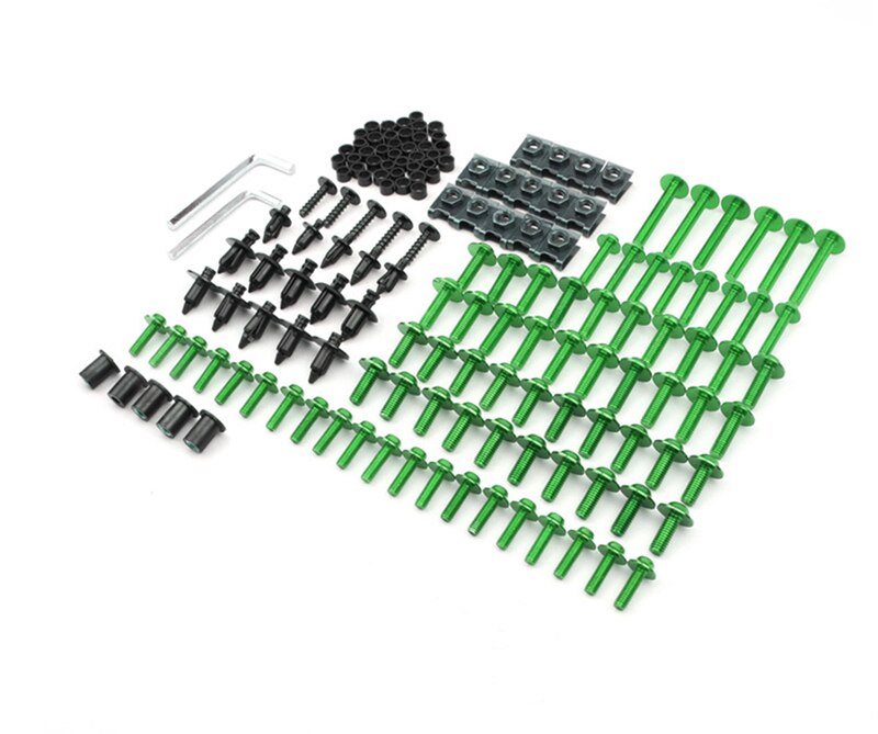 Kit de boulons de carénage, attaches à vis pour Kawasaki ZX7R ZX9R ZX12R