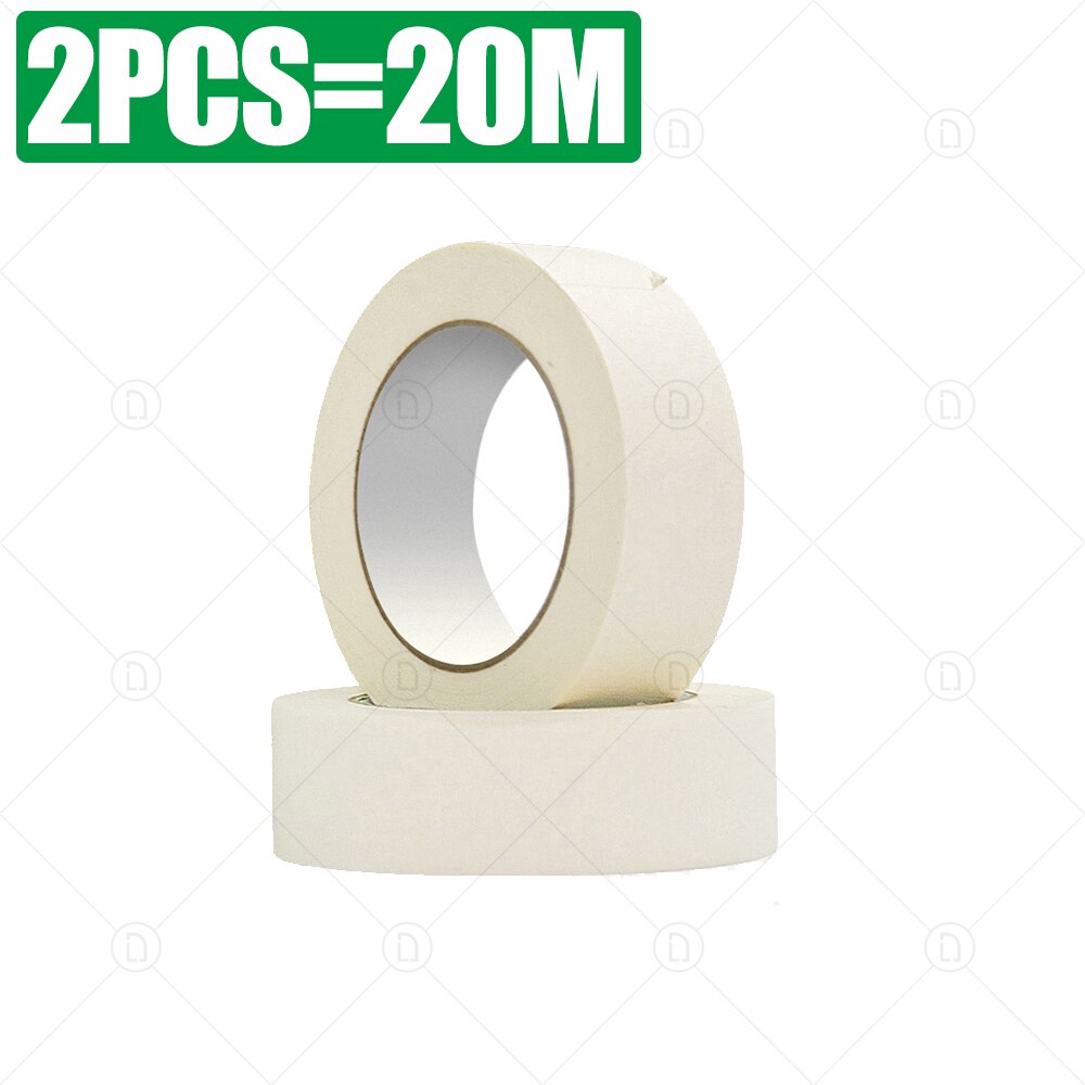 Masking Tape Single Side Car Spraying Adhesive Tape For Car Polishing Drawing Oil Painting Sketch Decorative Writable Paper: 2 PCS