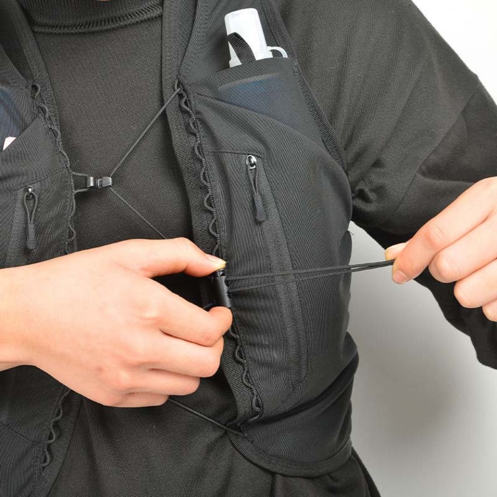 Handys Geldbörsen Trinkweste Pack Große Kapazität Wasserflasche Aufbewahrung Laufrucksack Atmungsaktiv Leicht