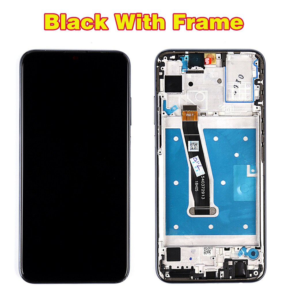 100% getestet Touchscreen Für Huawei Honor 10 Lite LCD Display Oleophobe beschichtung Digitizer Montage 10 Touchs: Black With Frame