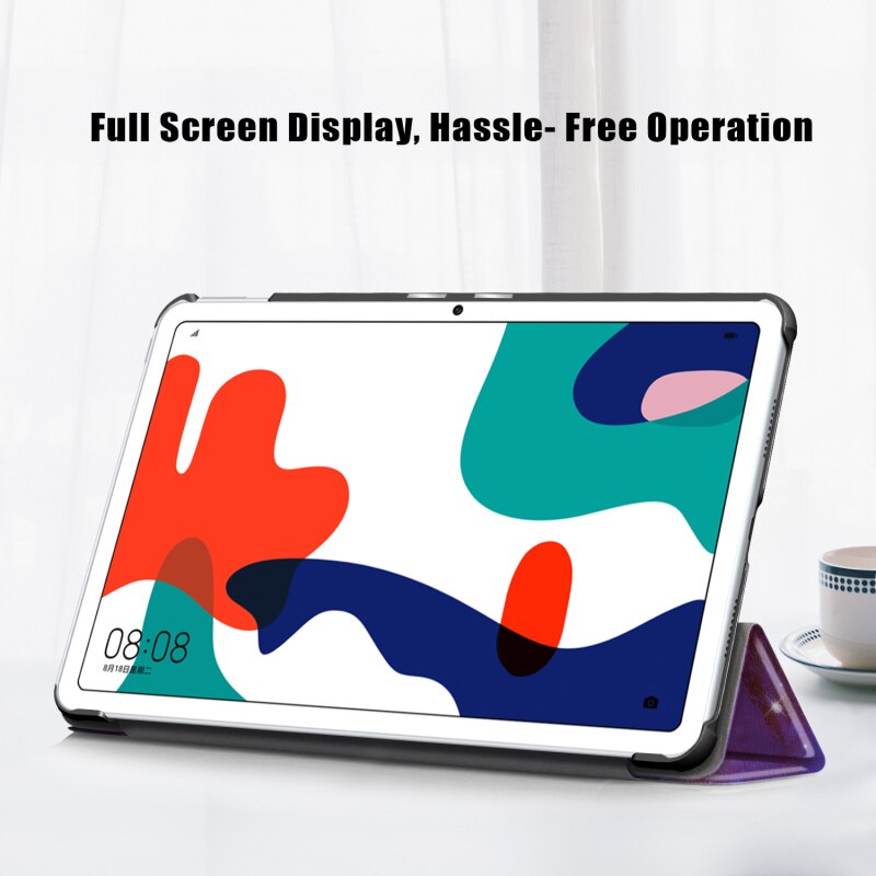 Sprawa dla Huawei MatePad 10.4 przypadku BAH4-L09 AL10 BAH3-W09 BAH3-AL00 W59 2022 szczupła PU skóra stań pokrywa Protector Shell