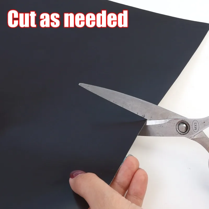 Cutting Magnetic Sheets Self-Adhesive Magnetic Sheets Sticker Flexible Rubber Magnet Sticker for Refrigerator Photo Whiteboard