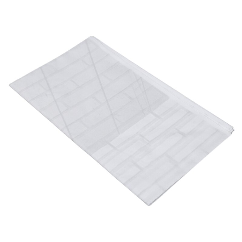 Vinyl Houten Vloer Fotografie Studio Prop Achtergrond 3x5FT Witte Bakstenen Muur