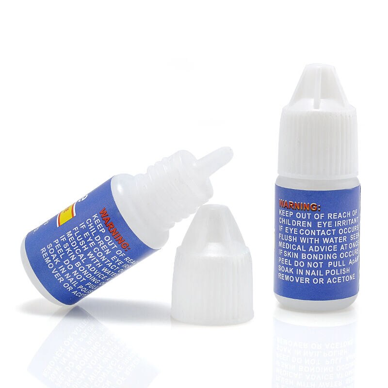 1Pcs Steentjes Nep Nagels Lijm Sneldrogende Acryl Uv Gel French Manicure Valse Nail Art Lijm 3D Diy Tips decoraties Lijm