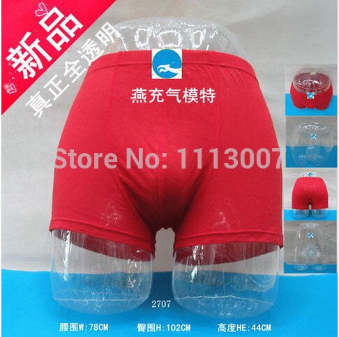 Newest Clear Transparent Mannequin Torso Inflatable Mannequin Torso Model Made In China