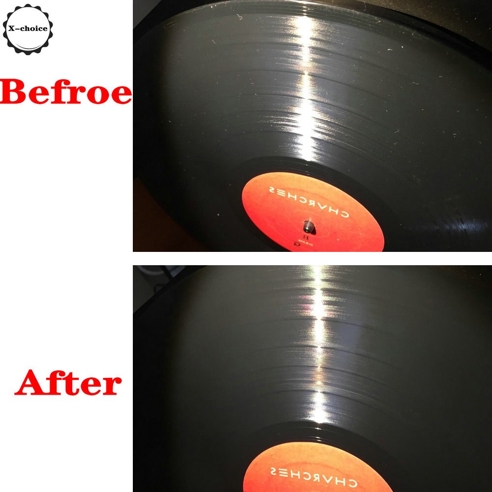 Reusable Vinyl Record Cleaner Anti-Static Silicone Cleaning Roller