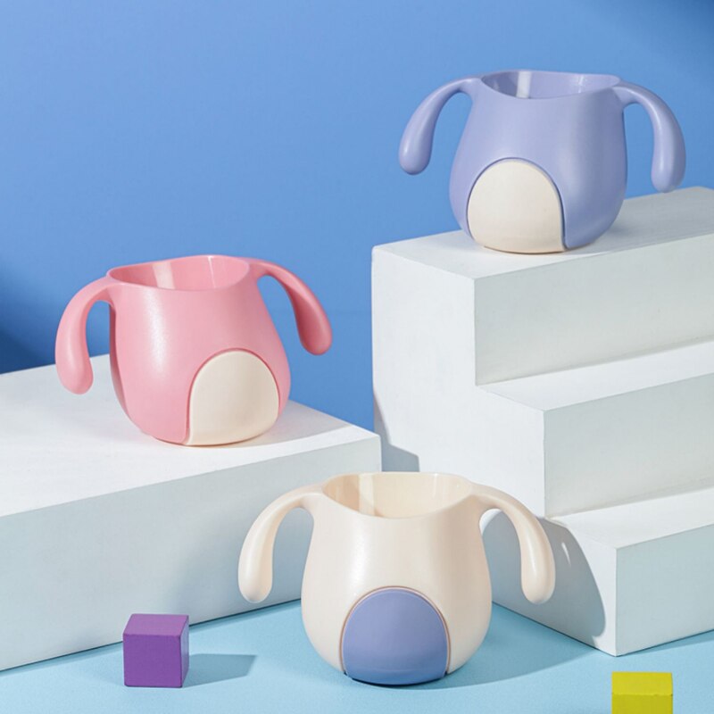 Gobelet épais anti-chute pour bébés et enfants, biberons, tasse d&#39;alimentation, d&#39;apprentissage pour bébés, anti-fuite, anti-chute