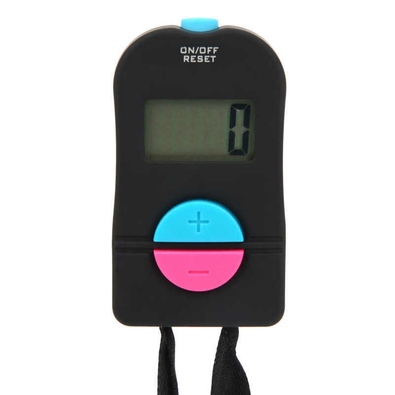 Mini Digital Counter Electronic Hand Tally Battery Compact Voice Prompt Counter