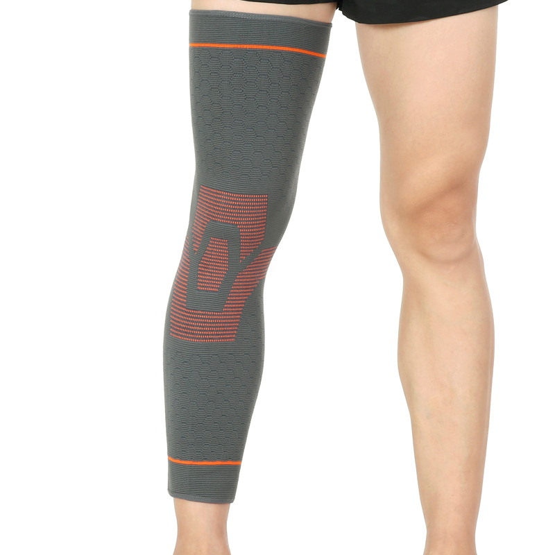 Sibote style 3d vævningskompression forlæng knæ ærme ben varmere lår kalv beskytter til mænd og kvinder