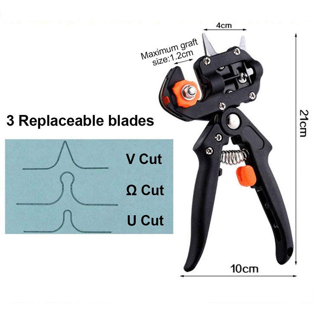 Garden Fruit Tree Pro Snoeischaar Scissor Enten Snijgereedschap + 3Cm Breed Tape Tuingereedschap Set Snoeischaar boom Snijgereedschap
