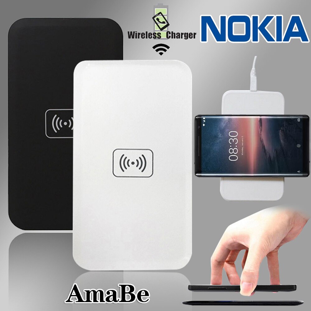 Universele Qi Draadloze Oplader Opladen Pad Dock Voor Diverse Nokia Lumia Telefoons/Nokia 8 Sirocco