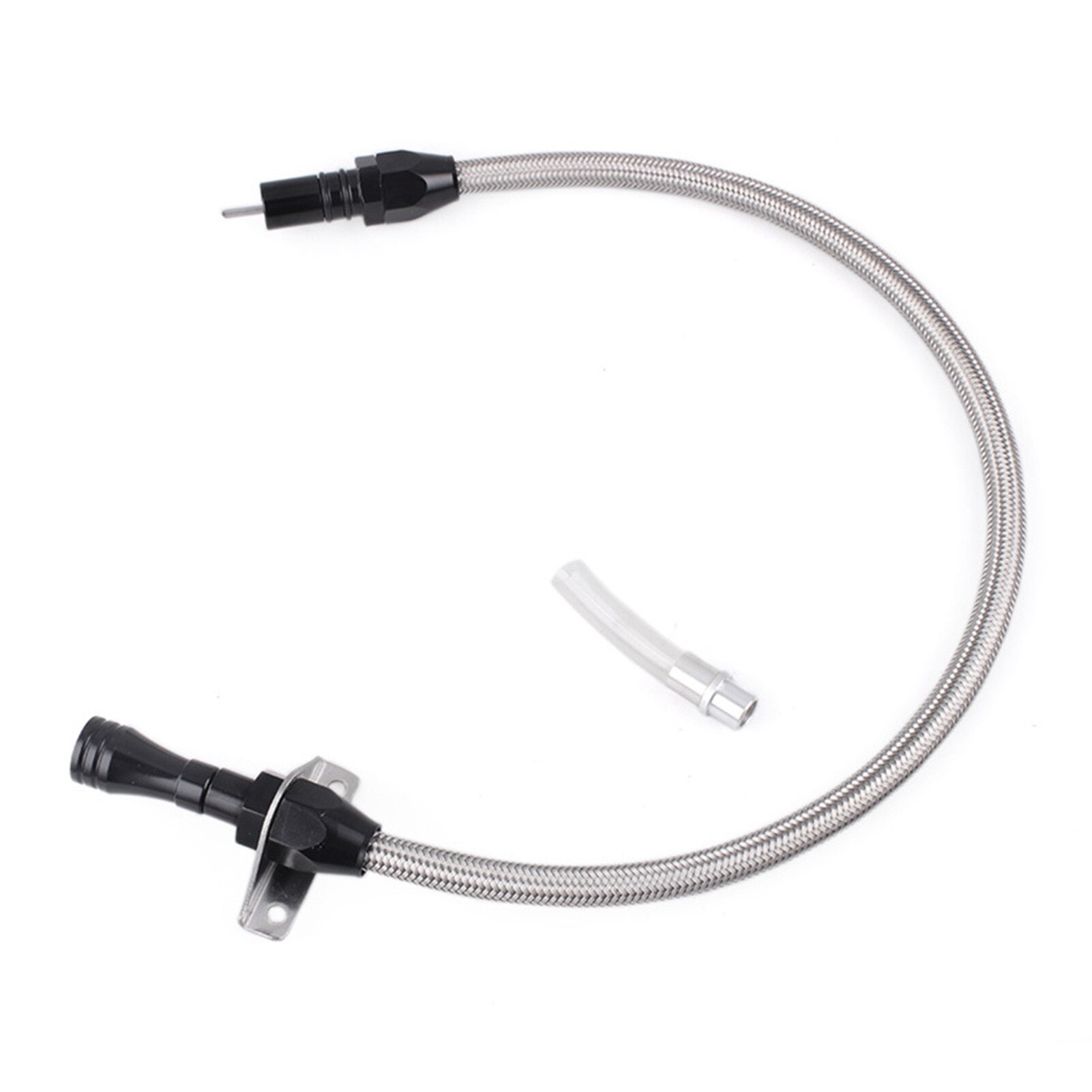 530mm Flexible Car Modified Transmission Dipstick Stainless Steel for GM Chevy TH-350 turbo transmission Auto Drivetrain System