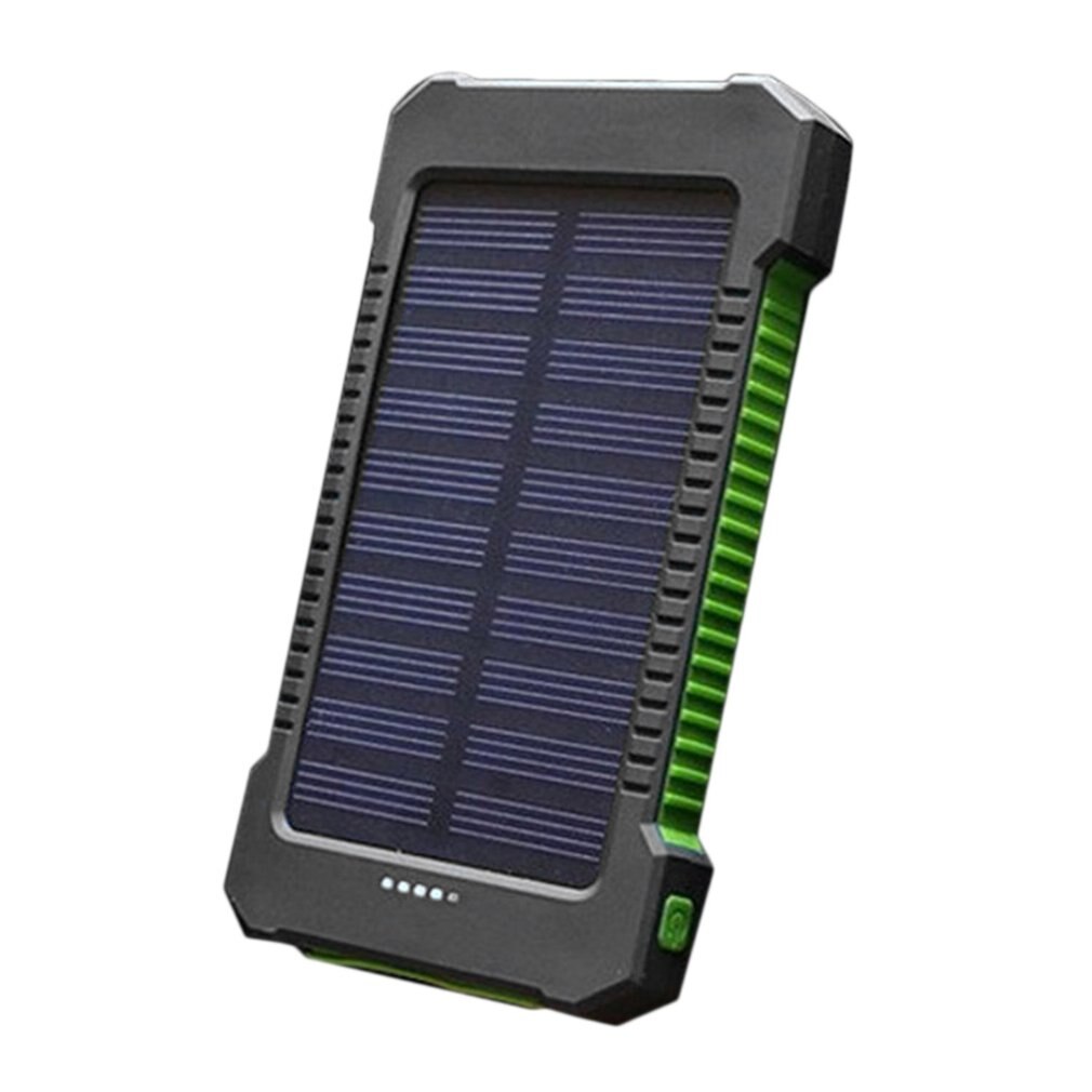 10000 mah schokbestendige mobiele telefoon batterijlader externe powerbank voeding voor smartphone met led-lampje