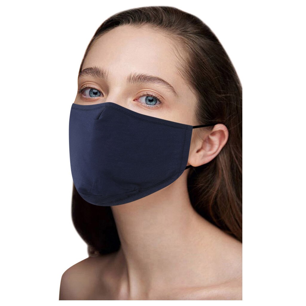 Mode Stofkap Effen Kleur Maskers Wasbaar Sneldrogend Katoen Maskers Voor Volwassenen Comfortabel En Zacht Maskers Суперобложка 1 stuks: E