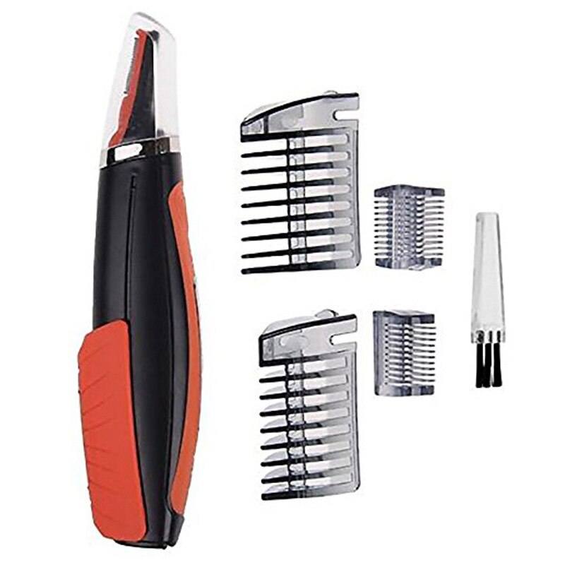 HMT Gesichts Haar Elektrische Rasierer Pflege Entferner Haar Trimmer 2 in 1 Männlichen Switchblade Schnurrbart Bart Augenbraue Haar Trimmer Rasierer