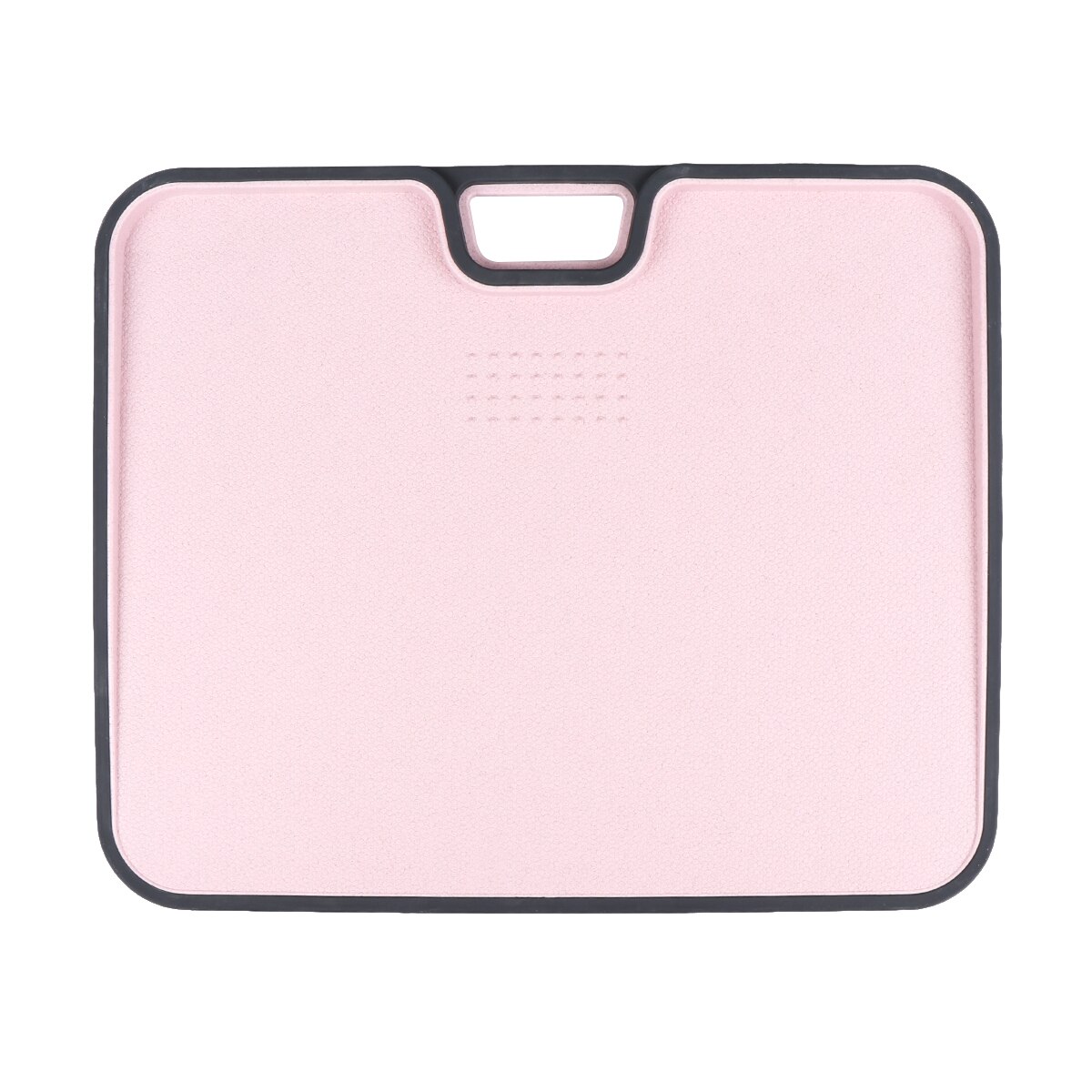 Wheat Straw Chopping Board Multi-function Cutting Board Non-slip Fruit Cutting Board Double-sided Chopping Block for Home: Pink