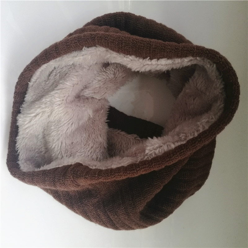 Nieuw solid Sjaal Voor Kinderen Warm Baby Sjaals Meisjes Winter Sjaal Voor Kinderen Wollen Kraag Sjaals: Coffer