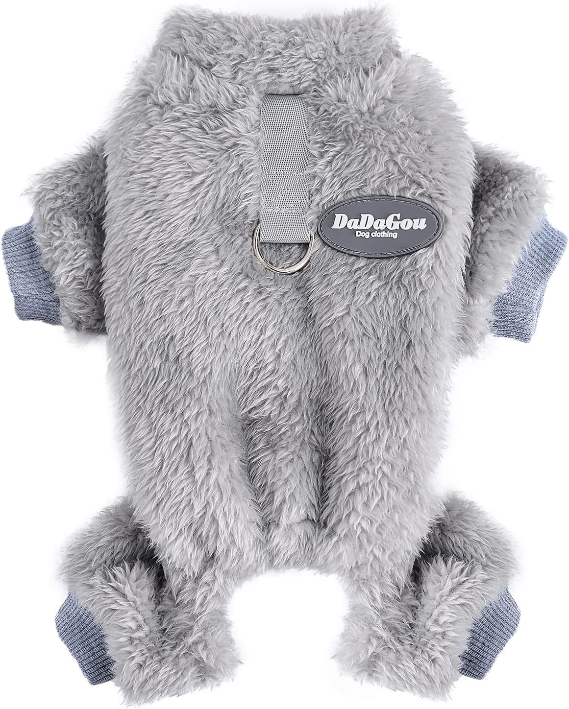 Termiczna aksamitna piżama dla psa zimowy kombinezon dla małego psa szczeniak kot koszula nocna Onesies Chihuahua Yorkie pudel chłopiec ubranka dla psów: M / Black