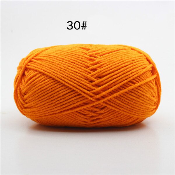 upgrade natuurlijke zijde melk katoenen garen dikke garen voor breien baby wol haak garen weave draad 4 Plys 50 g/stk: 30