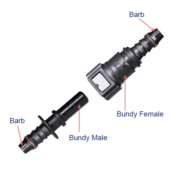 Car Auto Fuel Line Hose Quick Release Connector Automotive Disconnect Connectors Durable Car Vehicle Auto