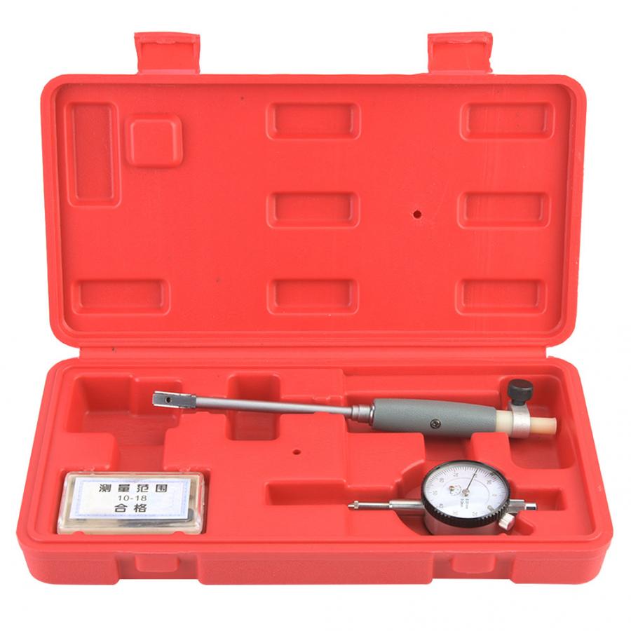 Internal Micrometer Dial Bore Gauge 10-18mm Inner Diameter Indicator Engine Cylinder Measuring Tool 0.01 Accuracy Reloj