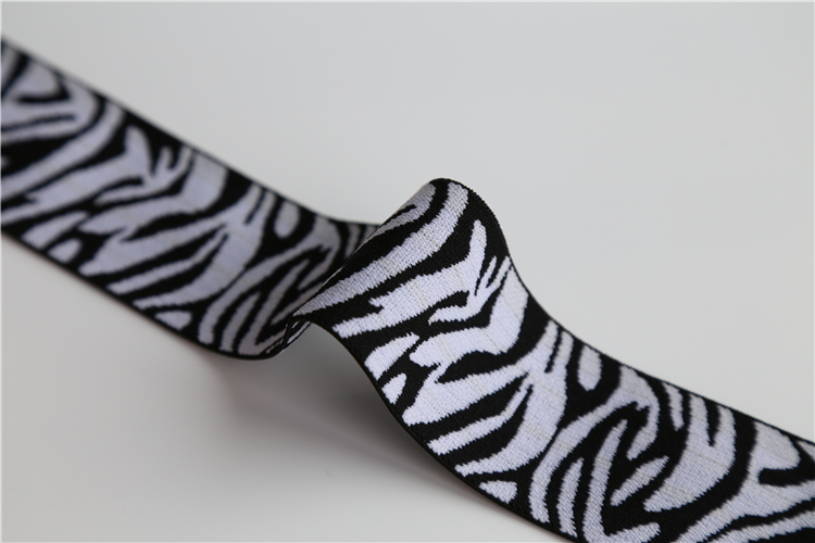 Zebra Elastische Bands 37 ~ 44MM Elastische Lint Kleding Tassen Broek Elastische Rubber DIY Naaien Accessoires rubber band Gedrukt