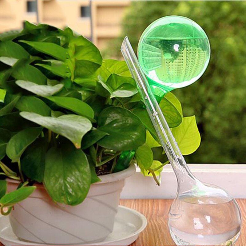 Home Gardening PVC Drip Watering Device Plant Self Watering Bulb Large Automatic Dripping Device Garden Pot Planter Cans