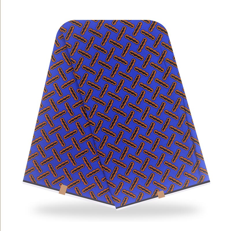 Tecido de cera de algodão de impressão real africano para fazer o vestido swv700 (6 jardas/lote): 4