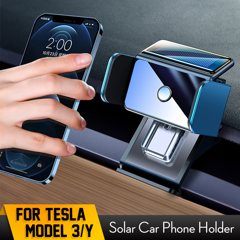 Soporte Solar para teléfono móvil de coche para – Grandado