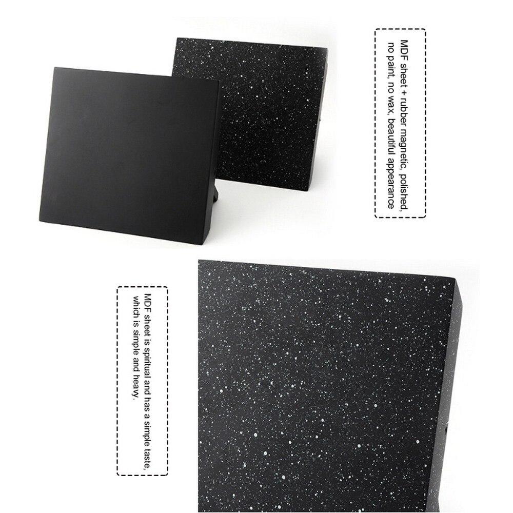 Magnetisk knivholder med kraftig magnet knivblokk knivbar husholdning kjøkkenkniver tilbehør universal knivblokk