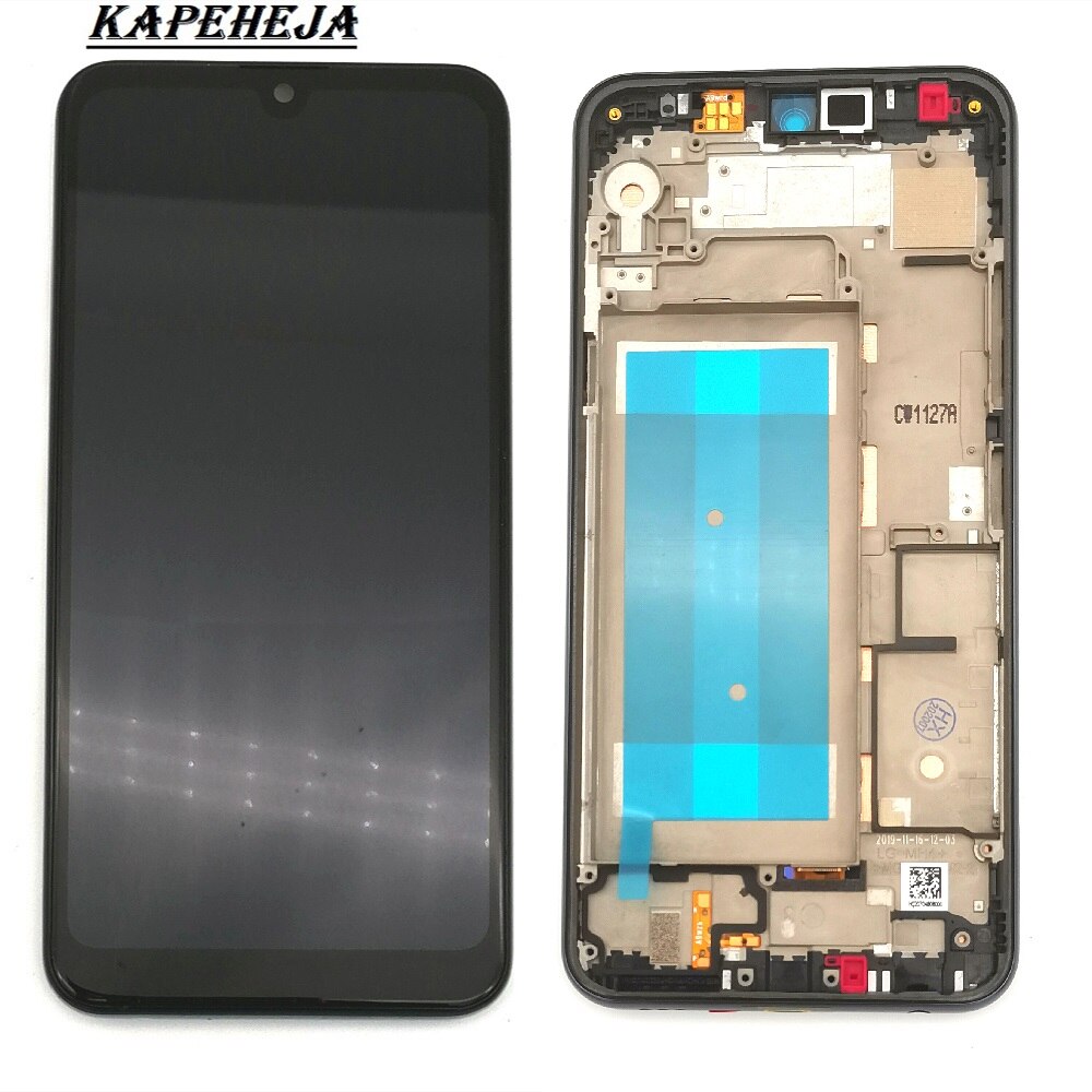 6.3 "Voor Lg K12 Max K50 Q60 X520 LMX520BMW LMX520EMW Lcd Touch Screen Digitizer Vergadering Met Inductie Kabel