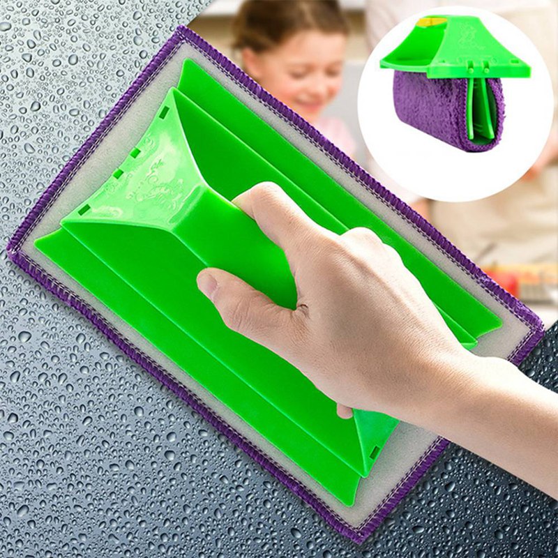1Pc Window Cleaner Household Glass Cleaner Cleaning Brush Window Gap Glass Cleaning Tools