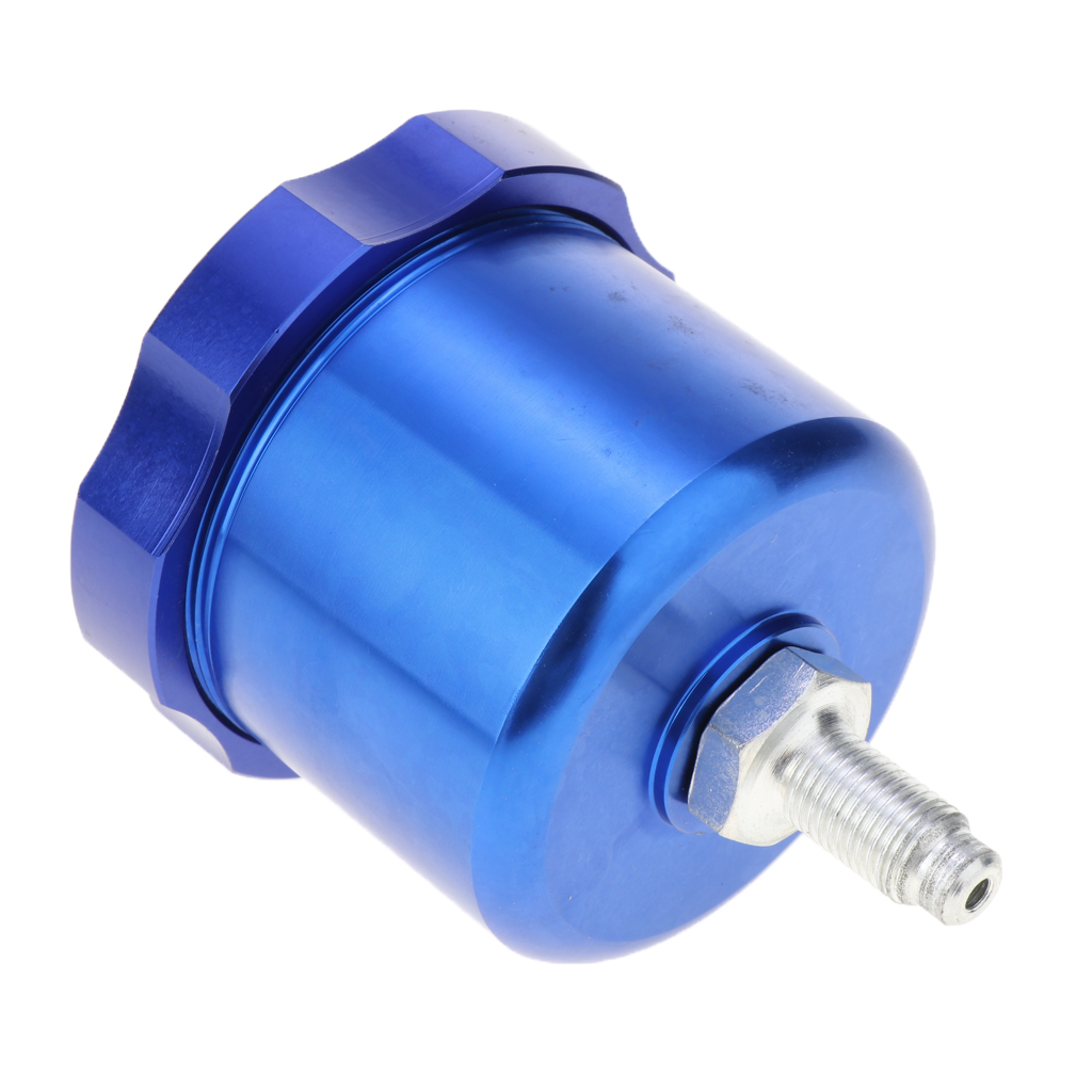 Front Or Rear Aluminum Hydraulic Hand Brake Reservoir Oil Cup Blue