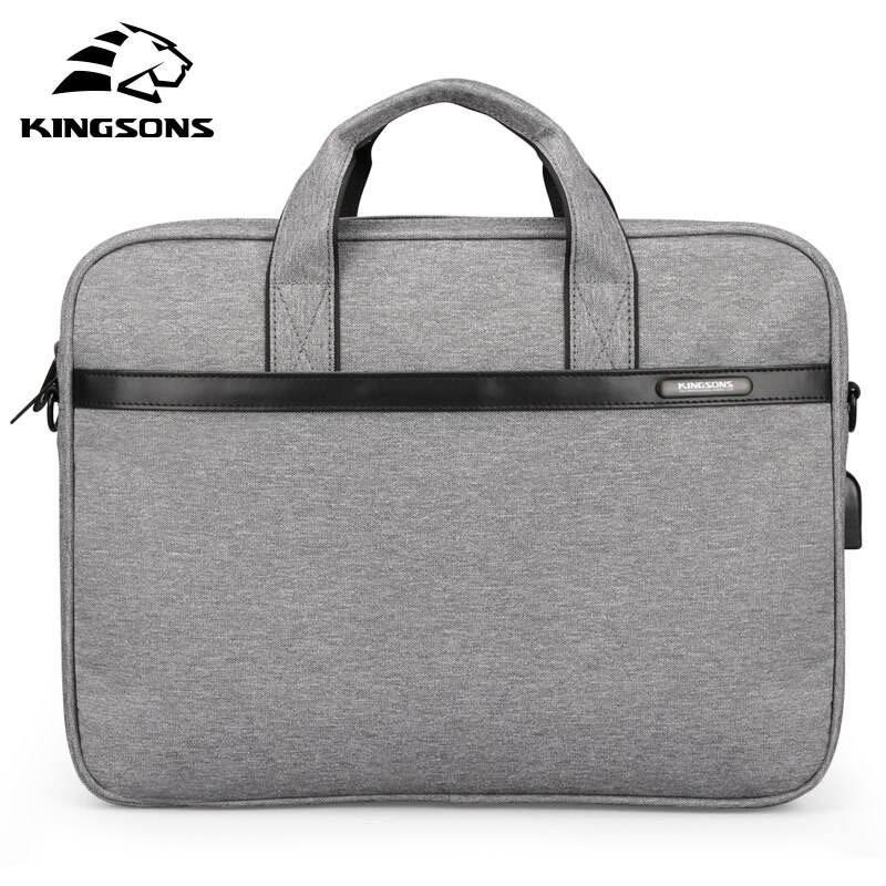 KINGSONS 11'' 12'' 13'' 14'' 15'' Laptop Sleeve Bag Waterproof Notebook Tablet Bags Case Messenger Shoulder for Men Women